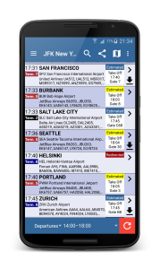 اسکرین شات 1 برنامه San Francisco Airport Flights