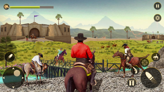 اسکرین شات 2 بازی Horse Riding Rivals Horse Race