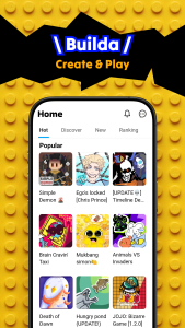 اسکرین شات 1 بازی Builda - Make and Play Games