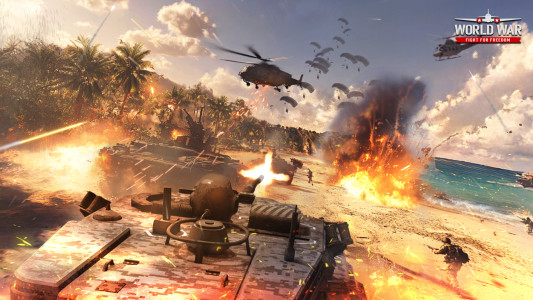 اسکرین شات بازی World War: Fight For Freedom 3