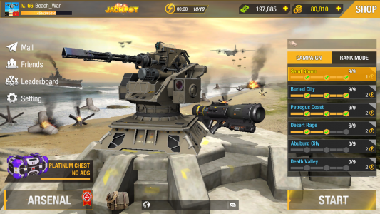 اسکرین شات 7 بازی World War: Army Battle FPS 3D