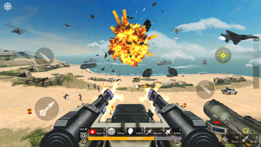 اسکرین شات 6 بازی World War: Army Battle FPS 3D