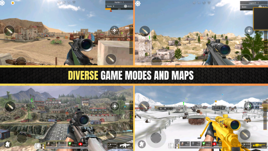 اسکرین شات 2 بازی BulletStrike: Shooting Game