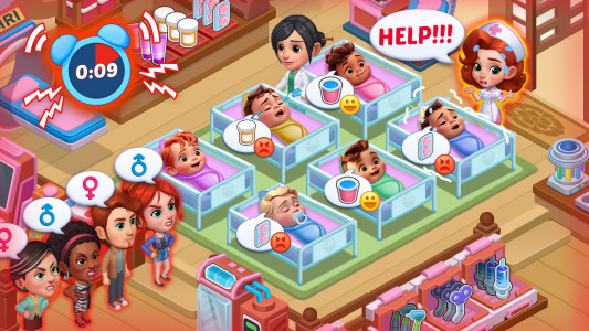 اسکرین شات بازی Hospital Frenzy: Doctor Games 4