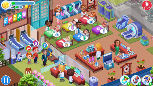 اسکرین شات 4 بازی Doctor Clinic - Hospital Games