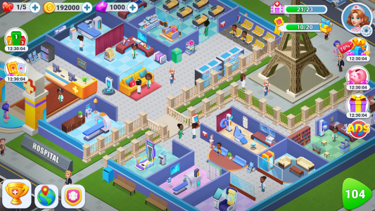 اسکرین شات 7 بازی Doctor Clinic - Hospital Games