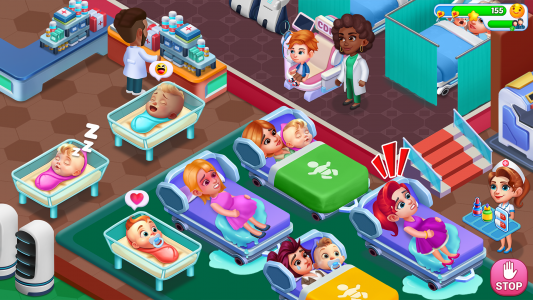 اسکرین شات 5 بازی Happy Doctor: Clinic Game