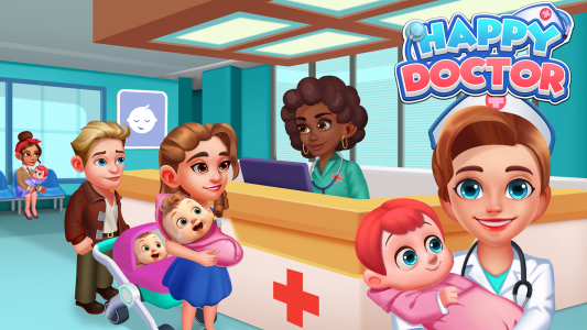 اسکرین شات 1 بازی Happy Doctor: Clinic Game