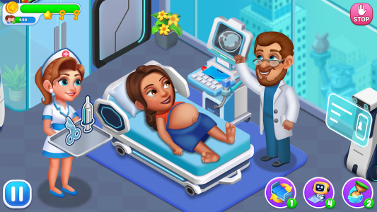 اسکرین شات 2 بازی Happy Doctor: Clinic Game