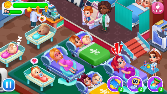 اسکرین شات 5 بازی Happy Doctor: Clinic Game