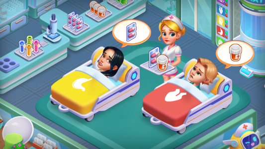 اسکرین شات 4 بازی Hospital Craze: Doctor Games
