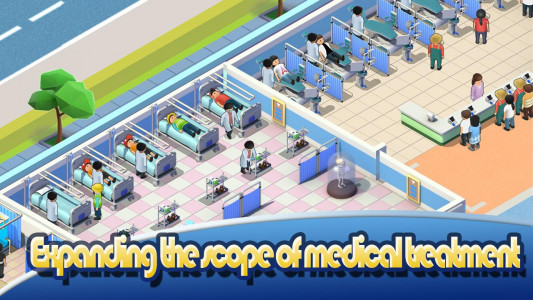 اسکرین شات بازی Sim Hospital Tycoon-Idle Built 2