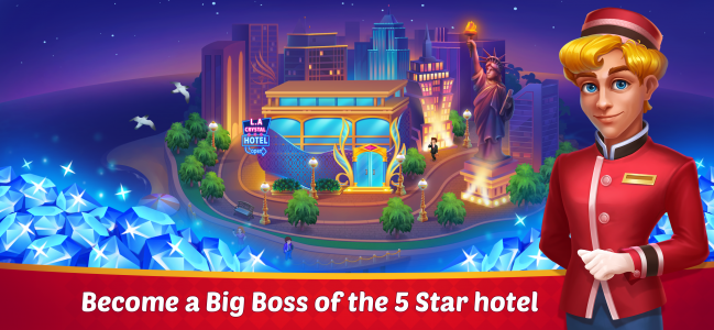اسکرین شات بازی Hotel Empire: Grand Hotel Game 1
