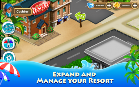 اسکرین شات بازی Resort Empire : Hotel Simulation Games 3