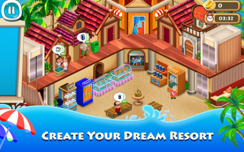اسکرین شات بازی Resort Empire : Hotel Simulation Games 1