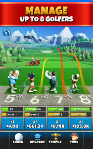 اسکرین شات بازی Idle Golf Tycoon 1