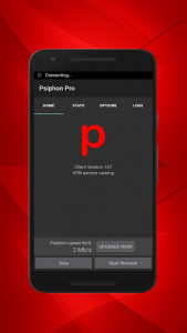 اسکرین شات برنامه Psiphon Pro VPN 2018 2