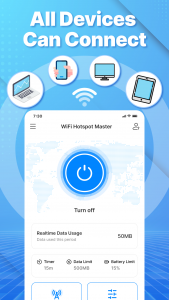 اسکرین شات 3 برنامه Wifi Hotspot - Portable Wifi