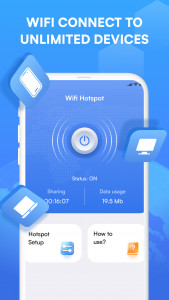 اسکرین شات برنامه Wifi Hotspot, Personal Hotspot 2