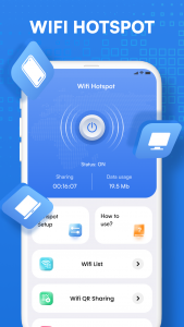 اسکرین شات 2 برنامه Wifi Hotspot, Personal Hotspot