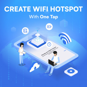 اسکرین شات برنامه Wifi Hotspot, Personal Hotspot 1