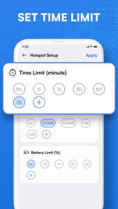 اسکرین شات 5 برنامه Wifi Hotspot, Personal Hotspot