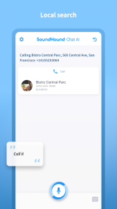 اسکرین شات 6 برنامه SoundHound Chat AI App