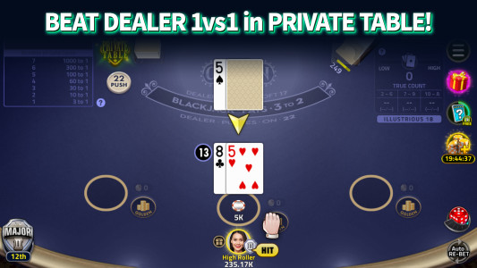 اسکرین شات 3 بازی House of Blackjack 21