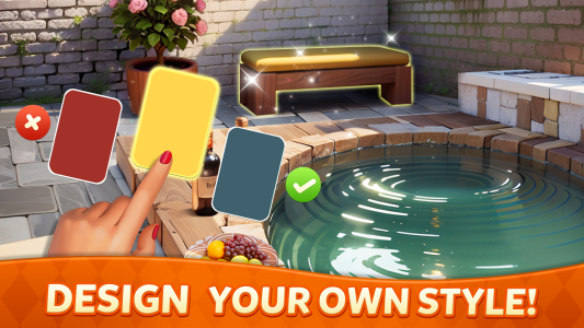 اسکرین شات 2 بازی Dream Decor：Makeover Match