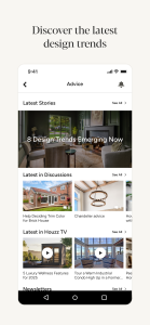 اسکرین شات 5 برنامه Houzz - Home Design & Remodel