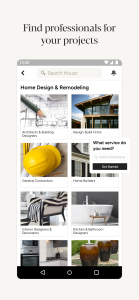 اسکرین شات 3 برنامه Houzz - Home Design & Remodel