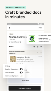 اسکرین شات 4 برنامه Houzz Pro