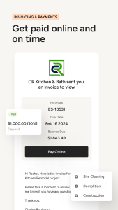 اسکرین شات 6 برنامه Houzz Pro