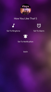 اسکرین شات 2 برنامه How You Like That  - Ringtone