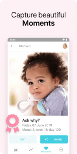 اسکرین شات برنامه Baby + – your baby tracker 3