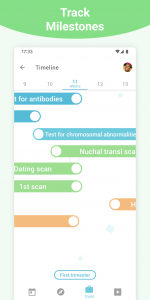 اسکرین شات برنامه Pregnancy + | Tracker App 4