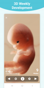 اسکرین شات 5 برنامه Pregnancy + | Tracker App