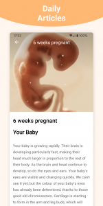 اسکرین شات برنامه Pregnancy + | Tracker App 3