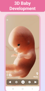 اسکرین شات 5 برنامه Pregnancy + | Tracker App