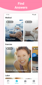 اسکرین شات 6 برنامه Pregnancy + | Tracker App