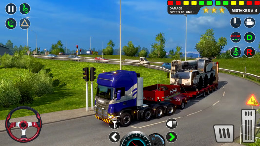 اسکرین شات بازی Heavy Truck Driving Games 3D 2