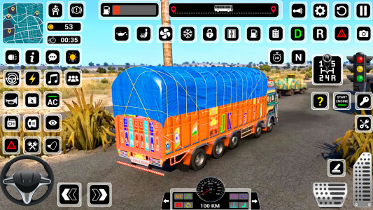 اسکرین شات بازی Indian Truck Game 3D Driving 4