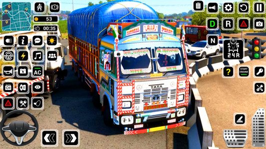 اسکرین شات بازی Indian Truck Game 3D Driving 2