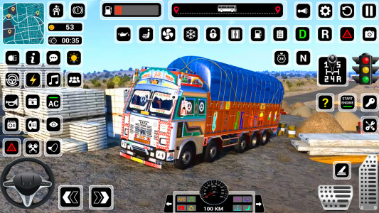 اسکرین شات بازی Indian Truck Game 3D Driving 5