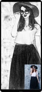 اسکرین شات 5 برنامه Pencil Sketch Photo Editor