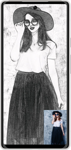 اسکرین شات 5 برنامه Pencil Photo Sketch : Drawing