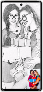 اسکرین شات 2 برنامه Pencil Photo Sketch : Drawing