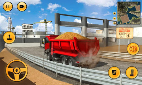 اسکرین شات بازی Heavy Excavator Construction Sim 2018 3