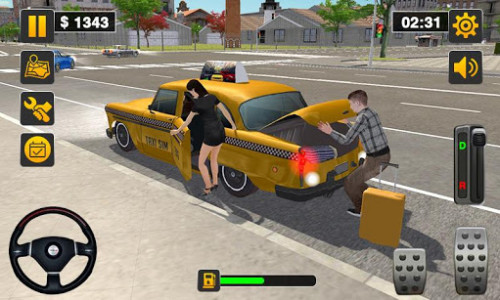 اسکرین شات بازی Taxi Driver 3D - Taxi Simulator 2018 4