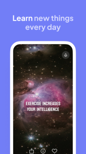 اسکرین شات 2 برنامه Daily Random Facts